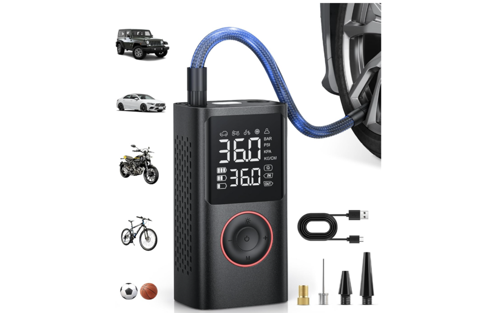 portable tire inflator, stocking stuffers for men